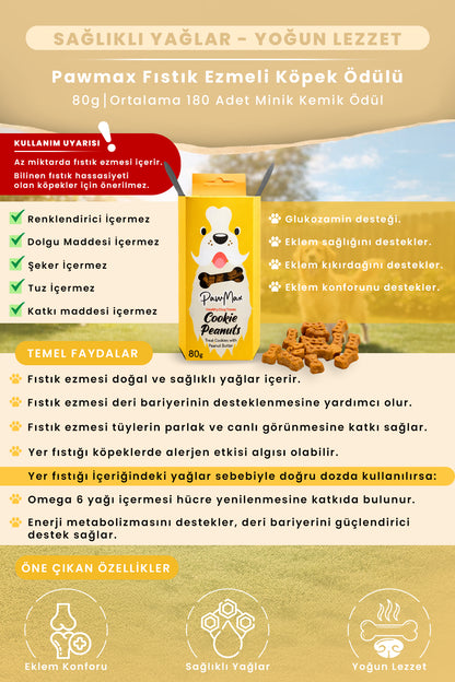 Fıstık Ezmeli Köpek Ödül Maması