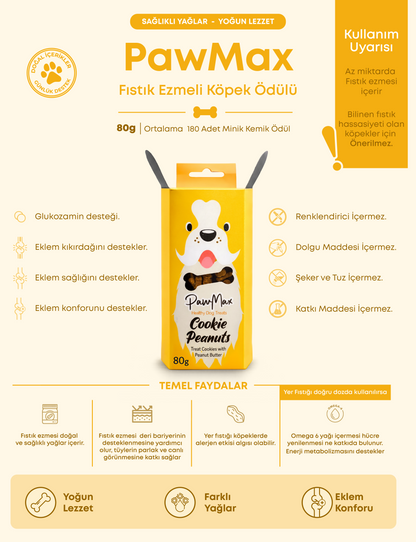 Fıstık Ezmeli Köpek Ödül Maması