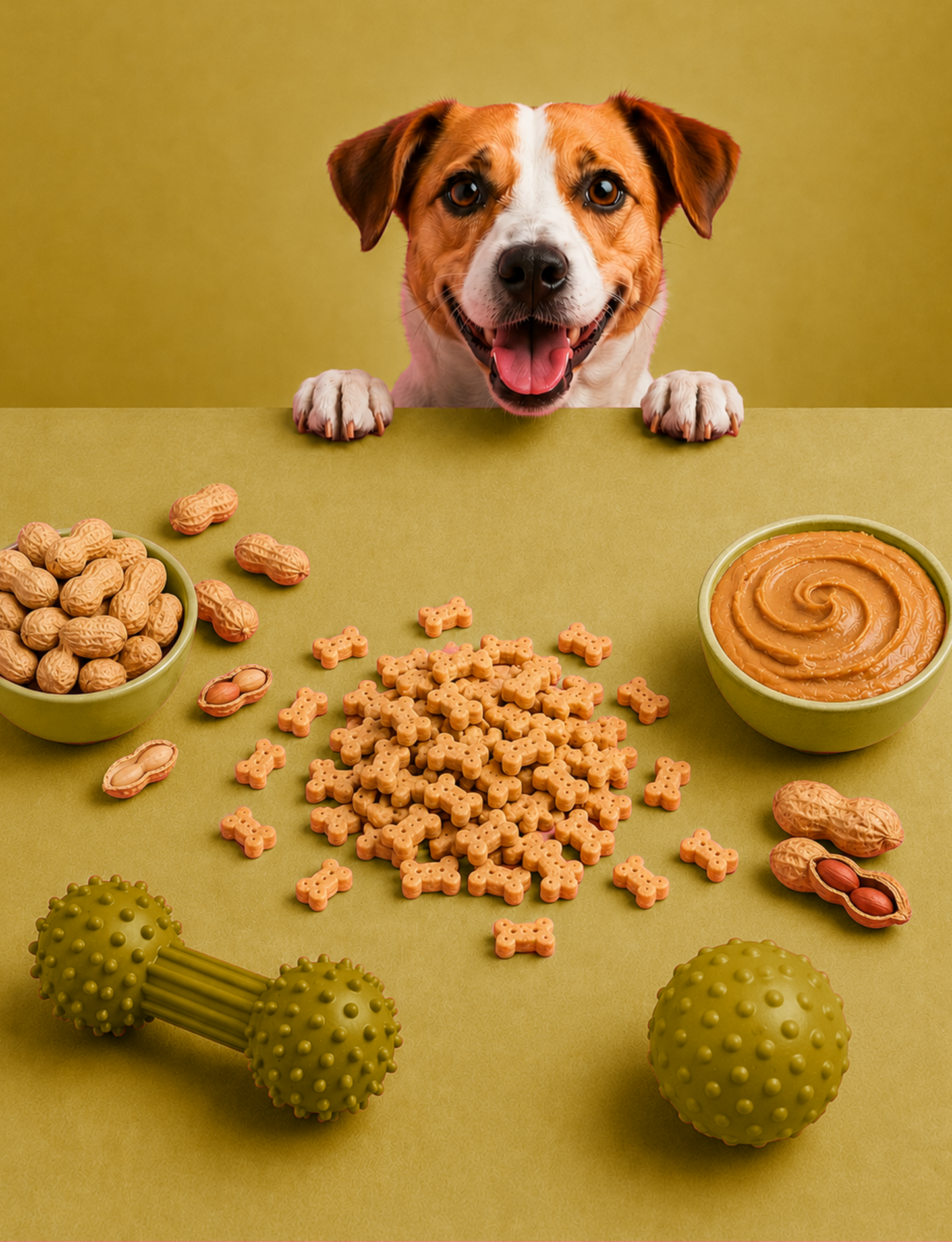 Fıstık Ezmeli Köpek Ödül Maması