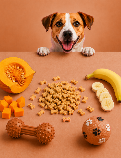 Balkabak ve Muzlu Köpek Ödül Maması