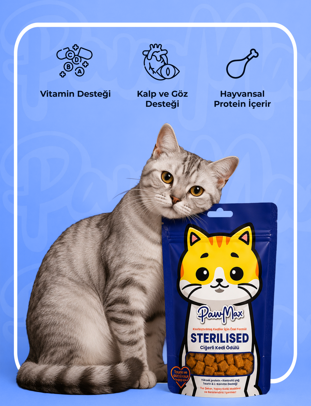 Sterilised Ciğerli Kedi Ödülü
