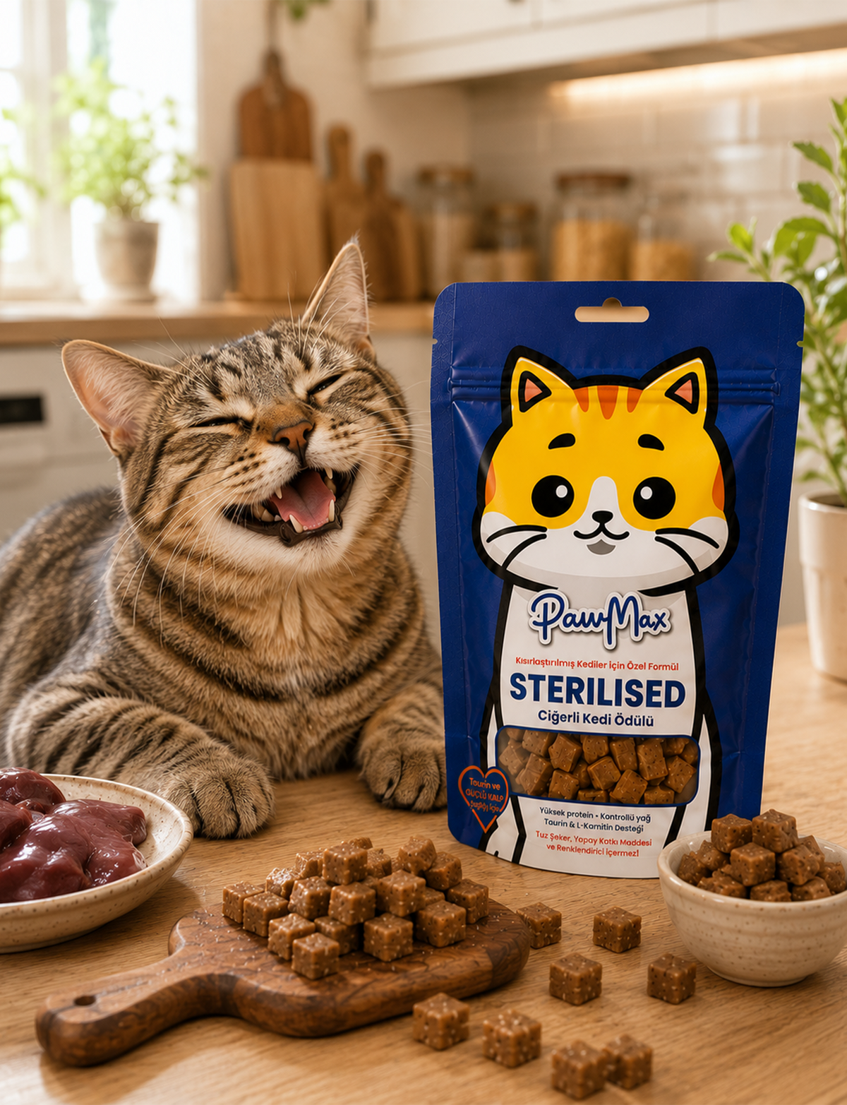 Sterilised Ciğerli Kedi Ödülü