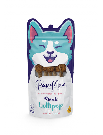 Etli Kemik Rulo - Doğal Köpek Ödül Maması | Steak Lollipop
